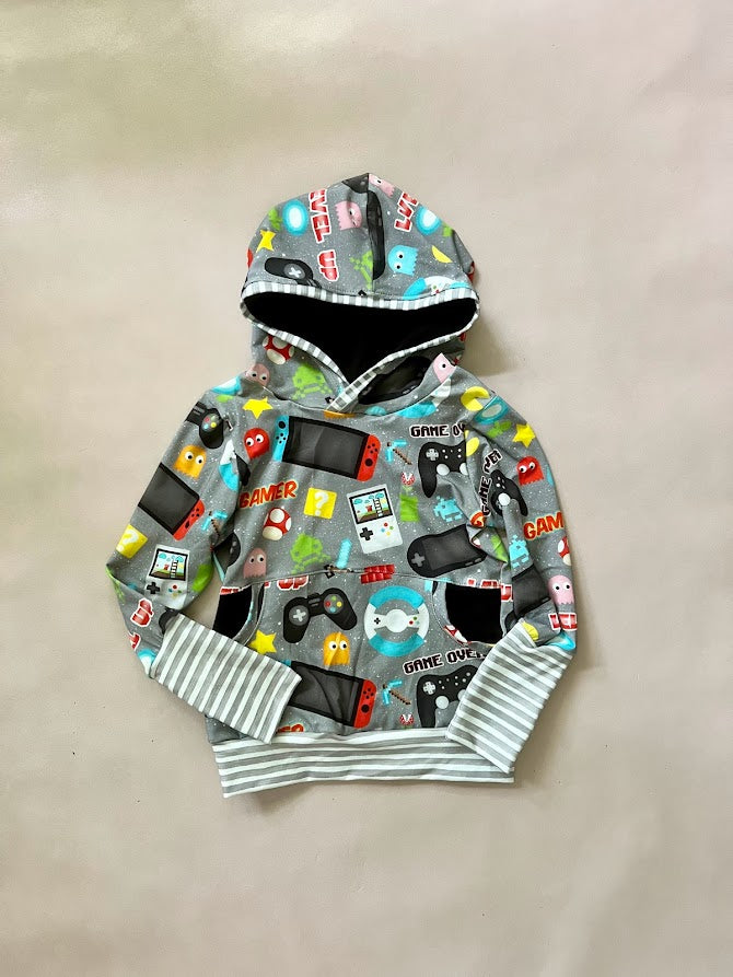 Game Over Colorblock Hoodie
